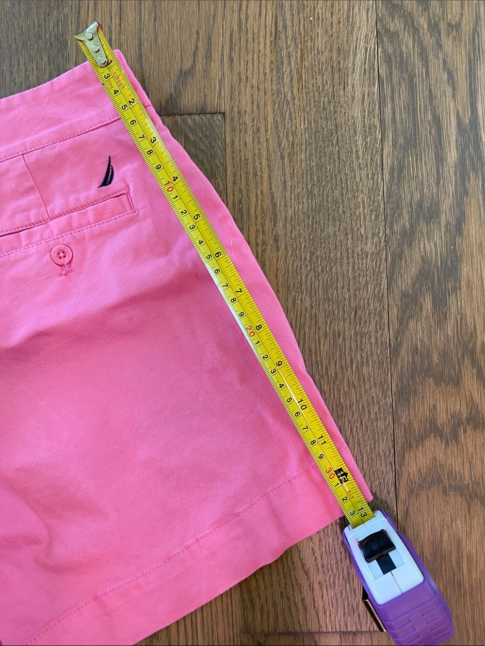 Nautica Bubblegum Pink Casual Cotton Shorts - Picture 7 of 8